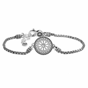 Bracciale Rosone Venezia San Marco gioielli argento Ellius uomo