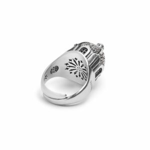 anello cupola chiesa gambo capri donna gioielli argento ellius