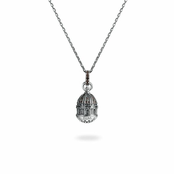 collana cupola basilica superga donna gioielli argento ellius