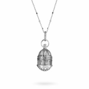 collana cupola cattedrale noto donna argento ellius