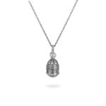collana cupola cattedrale noto donna argento ellius