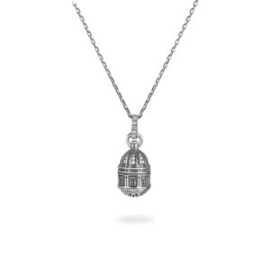 collana cupola cattedrale noto donna argento ellius