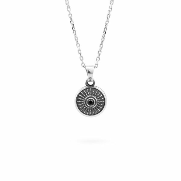 Collana Scudo pietra argento Ellius argento gioielli