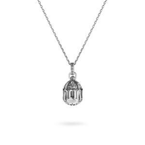 Collana Cupola Chiesa Capri donna gioielli argento