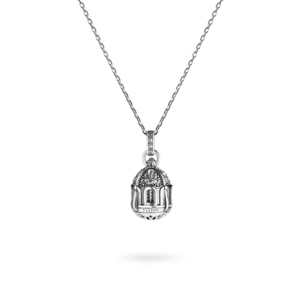 Collana Cupola Chiesa Capri donna gioielli argento