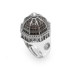 anello cupola santa maria maggiore bergamo gioielli argento donna Ellius