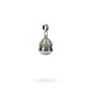Charm Cupola Santa Maria Sanità Napoli gioielli argento Ellius