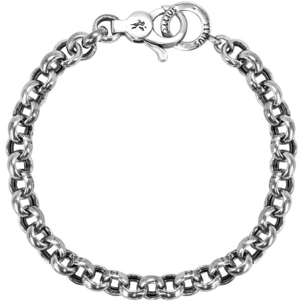 Bracciale Componibile Rolo in argento per charms
