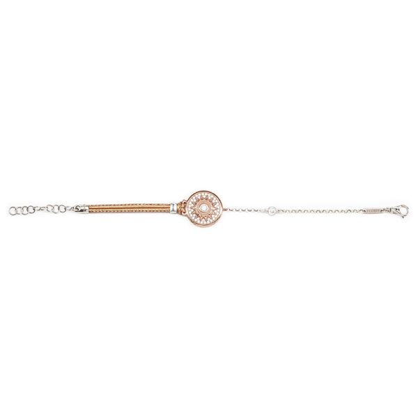 Bracciale Natività donna pietre avorio gioielli argento Ellius
