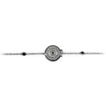 Bracciale Natività donna pietre avorio gioielli argento Ellius centrale