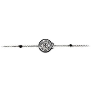 Bracciale Natività donna pietre avorio gioielli argento Ellius centrale