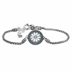 Bracciale Rosone Duomo Arezzo gioielli argento Ellius