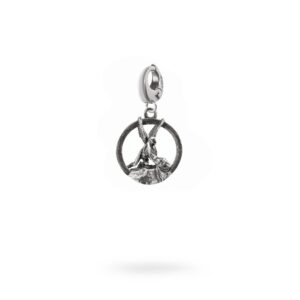 Charm Mitologia Amore e Psiche gioielli argento Ellius moschettone