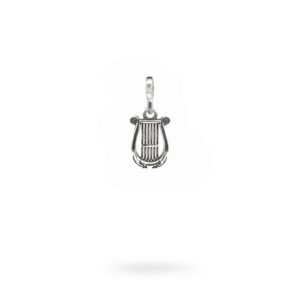 Charm Mitologia Lira gioielli argento Ellius maglina