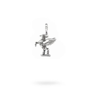Charm Mitologia Pegaso gioielli argento Ellius maglina