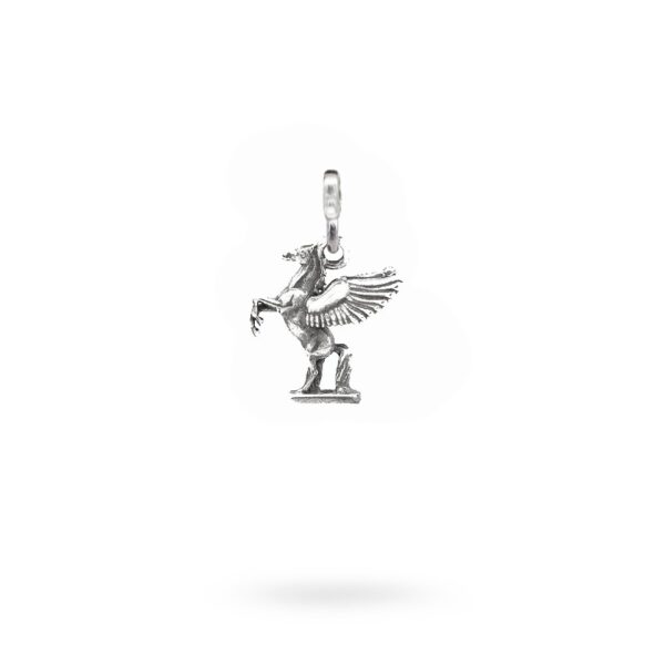 Charm Mitologia Pegaso gioielli argento Ellius maglina