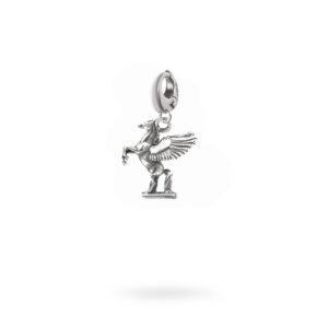 Charm Mitologia Pegaso gioielli argento Ellius moschettone