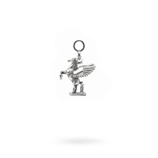 Charm Mitologia Pegaso gioielli argento Ellius orecchino