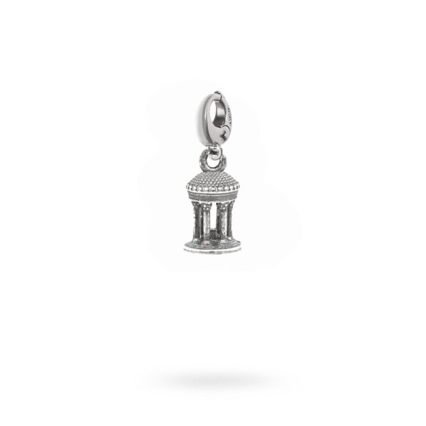 Charm Mitologia Tempio diana gioielli argento Ellius moschettone