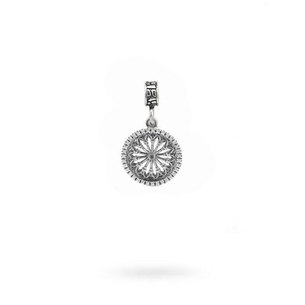 Charm Rosone Duomo Monza donna gioielli argento Ellius