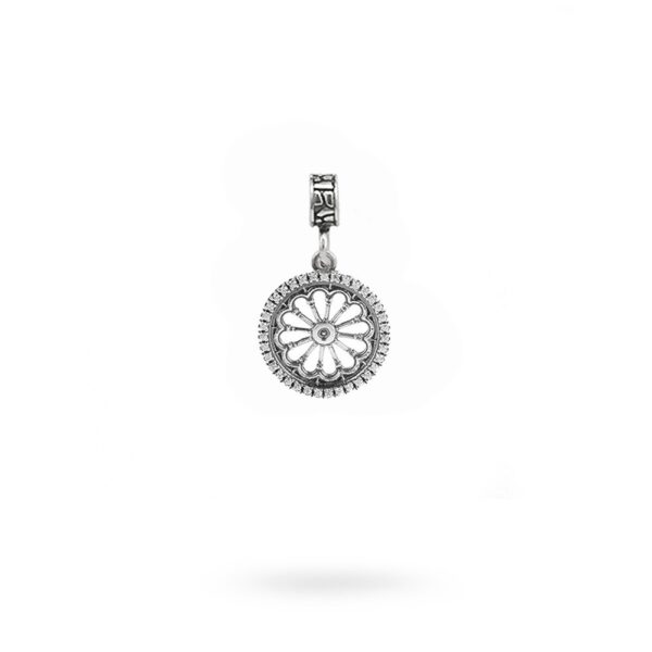 Charm Rosone Duomo Reggio Calabria argento Ellius