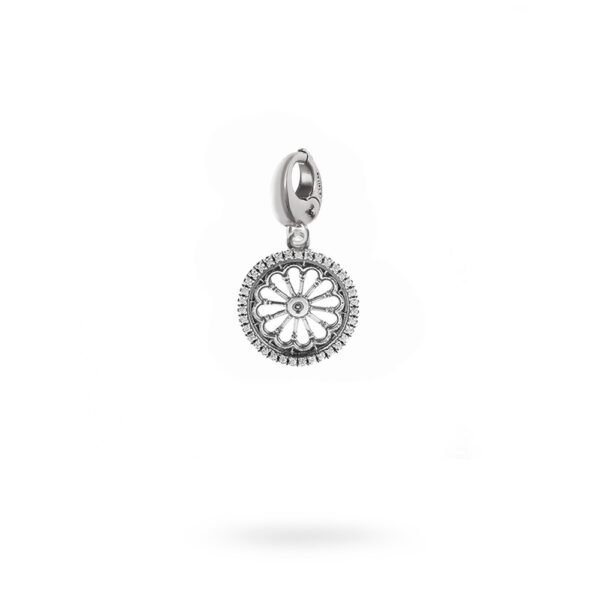 Charm Rosone Duomo Reggio Calabria argento Ellius mo