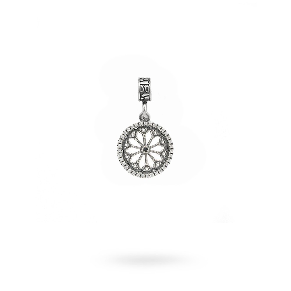 Charm Rosone Duomo di Arezzo argento Ellius