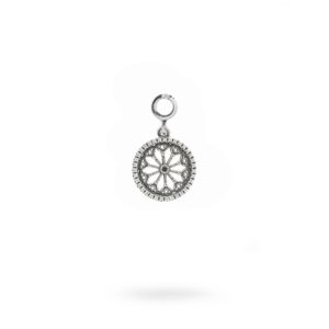 Charm Rosone Duomo di Arezzo argento Ellius orecchino