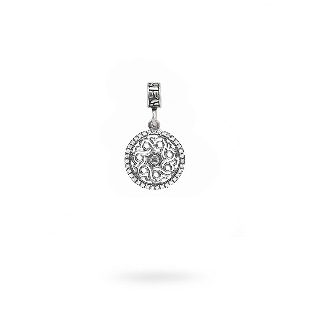 Charm Rosone Grande Moschea Mecca argento Ellius
