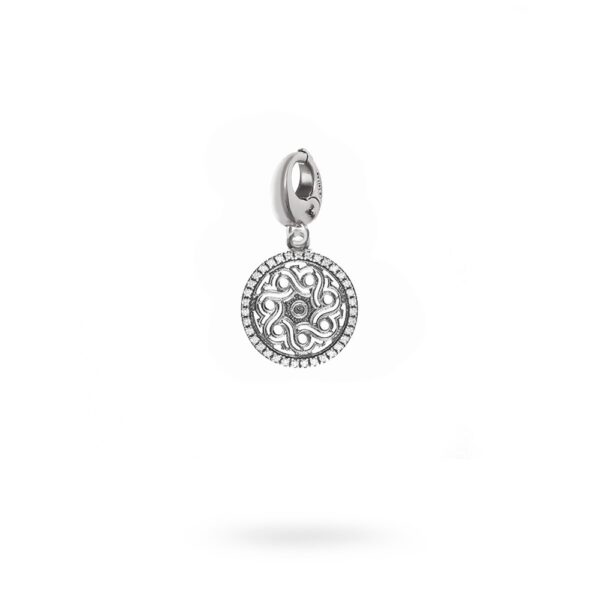 Charm Rosone Grande Moschea Mecca argento Ellius