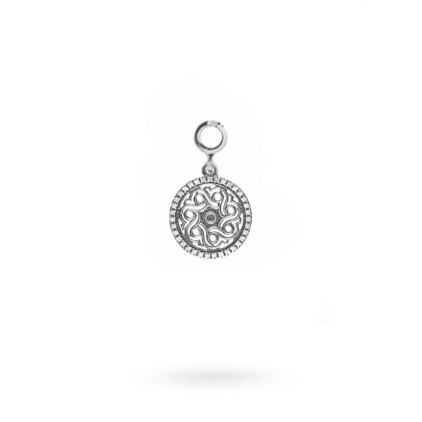 Charm Rosone Grande Moschea Mecca argento Ellius