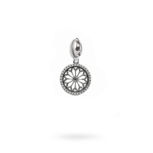 Charm Rosone Pinerolo argento Ellius