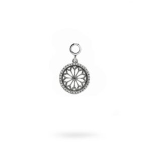 Charm Rosone Pinerolo argento Ellius