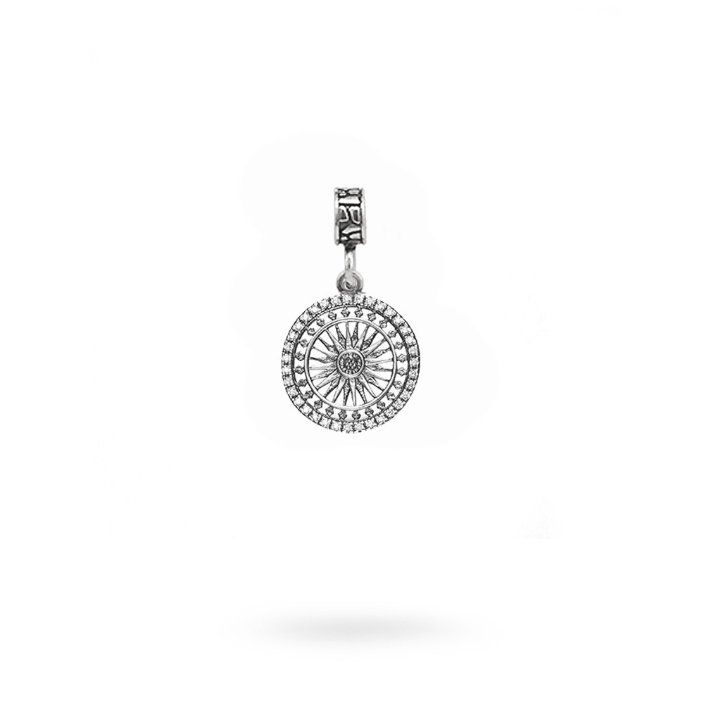 Charm Rosone Saint Paul Londra argento Ellius