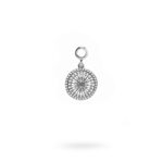 Charm Rosone Saint Paul Londra argento Ellius orecchino