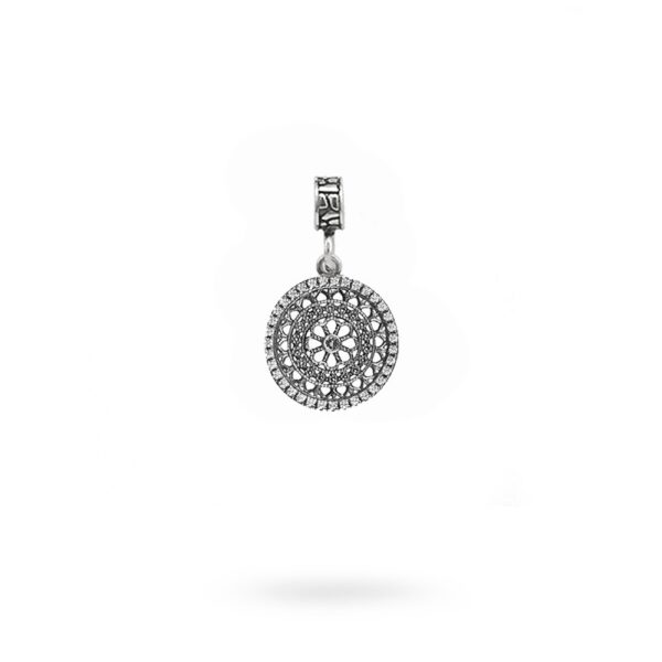 Charm Rosone San Pietro Viterbo argento Ellius