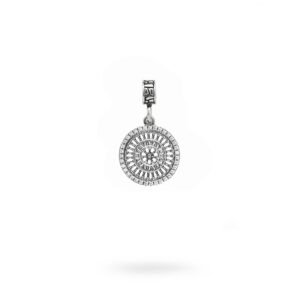 Charm Rosone San Rufino Assisi argento Ellius
