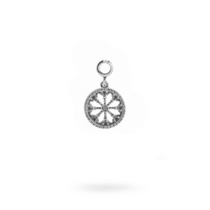 Charm Rosone Sant Antonio Padova argento Ellius
