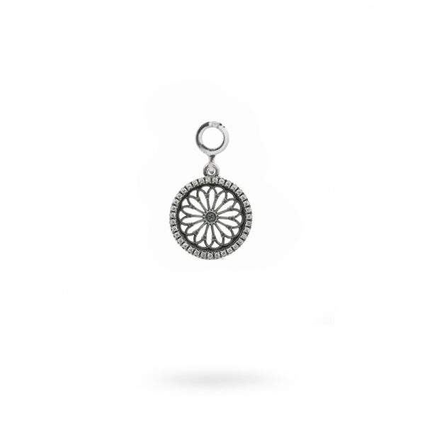 Charm Rosone Santuario San Mauro Sorgono argento Ellius orecchino
