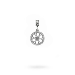 Charm Rosone Sinagoga Trieste argento Ellius