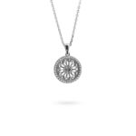 Florence Cathedral silver necklace Minimal Ellius