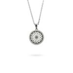 Collana Minimal Rosone Santuario San Mauro Sorgono argento Ellius