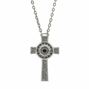 Collana Natività Croce Uomo gioielli argento Ellius