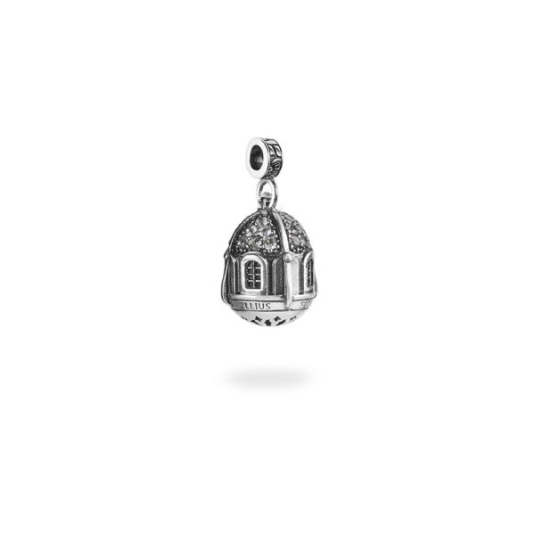 Charm Cupola Santo Stefano Capri Donna Gioielli Argento Ellius