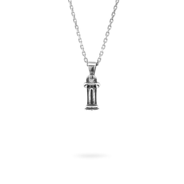 collana lettera I argento ellius gioielli