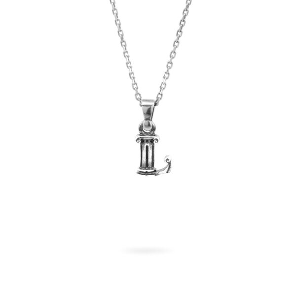 collana lettera L argento ellius gioielli