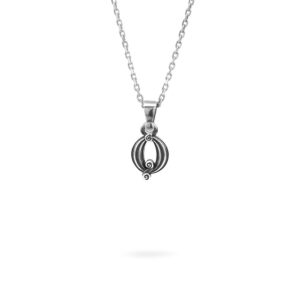 collana lettera Q argento ellius gioielli