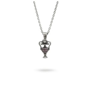 collana unguentario argento ellius gioielli mitologia