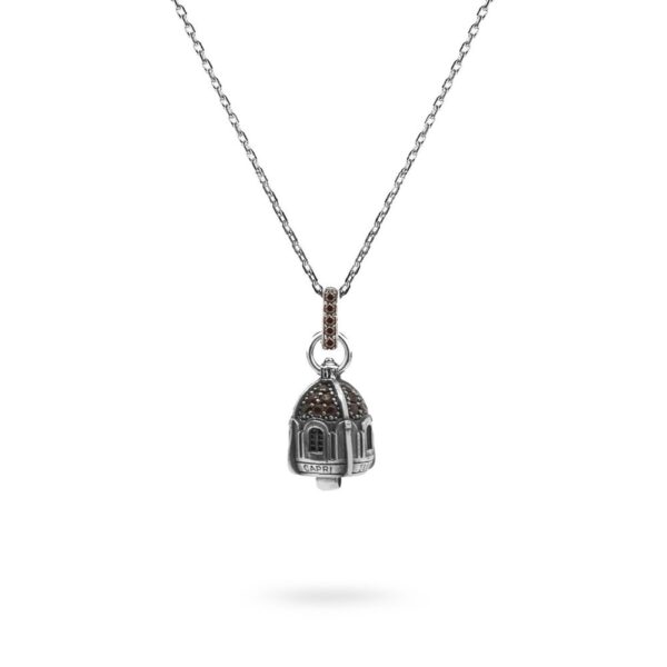 Collana Portafortuna Capri Fume donna Gioielli argento Ellius