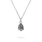 Collana Portafortuna Capri Viola donna Gioielli argento Ellius